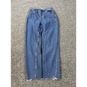 Abercrombie & Fitch The Mom High Rise Jeans Women's Size 26 Blue